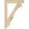 Ekena Millwork Balboa Arts & Crafts Rough Sawn Bracket, Douglas Fir, 4"W x 28"D x 40"H BKT04X28X40BOA03RDF - alternate 4